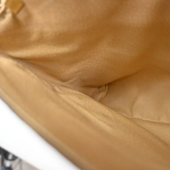 CELINE Logo Macadam Pattern Shoulder Bag PVC Leather Brown Italy - Picture 16 of 16